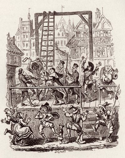 Broers Grimm Kinder- en sprookjes door George Cruikshank