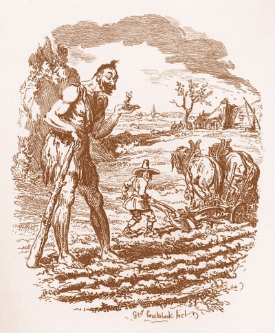 Broers Grimm Kinder- en door George Cruikshank