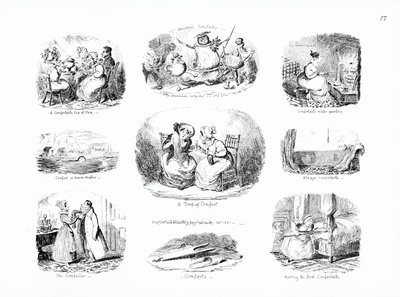 Troost (gravure) door George Cruikshank