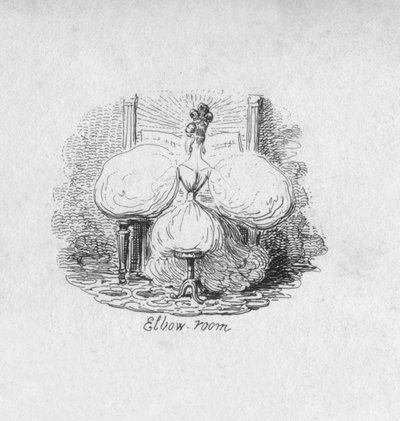 Elbow Room, 1829 door George Cruikshank