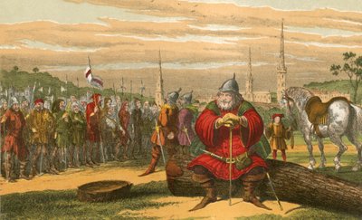 Falstaff door George Cruikshank