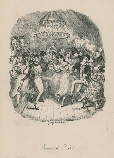 Greenwich Fair door George Cruikshank