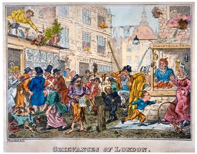 Klachten van Londen door George Cruikshank