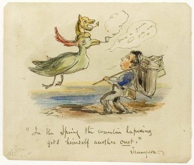In het voorjaar krijgt de Wanton Kievit een andere Crest door George Cruikshank