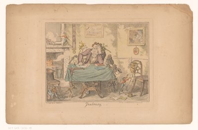 Jaloezie door George Cruikshank