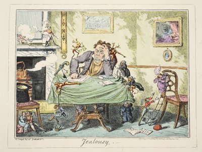 Jaloezie door George Cruikshank