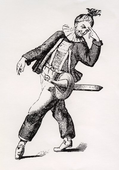 Kasper Punch, 19e eeuw door George Cruikshank