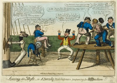 Veters in stijl door George Cruikshank