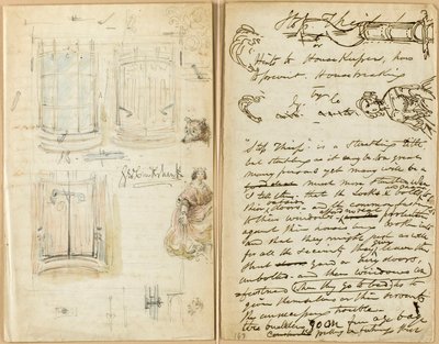 Brief: Stop dief door George Cruikshank