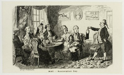Mei - Dag van de Restauratie van de Staaletsen van George Cruikshank bij De Komische Almanakken: 1835-1853 door George Cruikshank