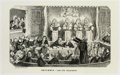 November - Law-Life Assurance van George Cruikshank