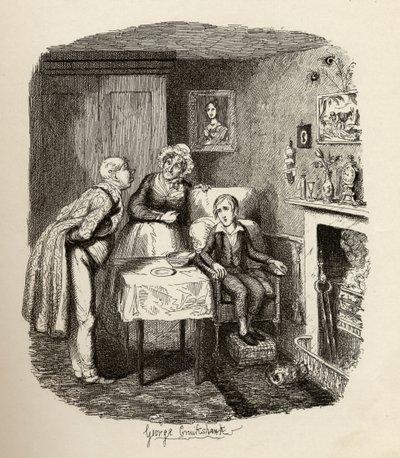 Oliver herstelt van de koorts, uit 
