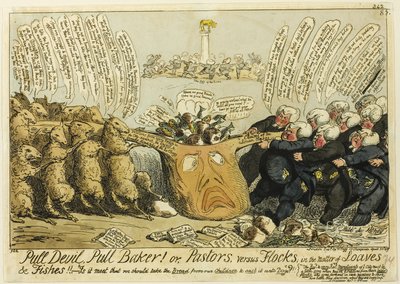 Pull Devil, Pull Baker! door George Cruikshank