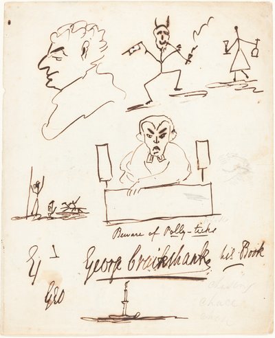 Satirische Schetsen door George Cruikshank
