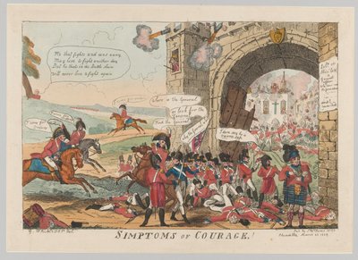 Symptomen van Moed! door George Cruikshank