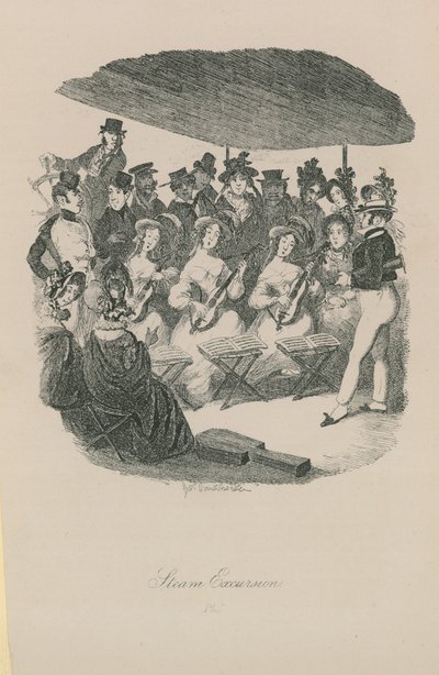 Stoomexcursie door George Cruikshank