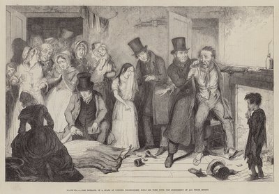 De fles door George Cruikshank