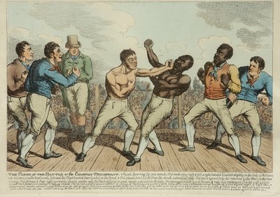 Het Einde van de Triomfantelijke Slag door George Cruikshank
