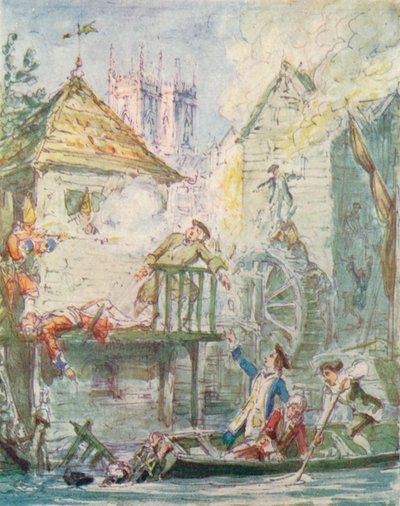 De dochter van de vrek: Verspreiding van de Jacobietenclub door George Cruikshank