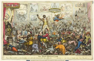De nieuwe Union Club door George Cruikshank