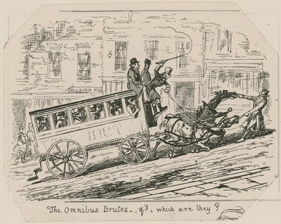 De omnibus bruten... wie zijn zij door George Cruikshank