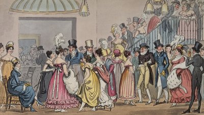 Tom en Jerry in de Saloon bij Covent Garden, uit Life in London door Pierce Egan, 1821 door George Cruikshank