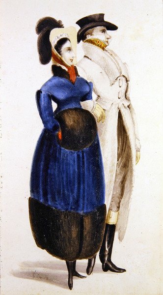 Wintermode door George Cruikshank