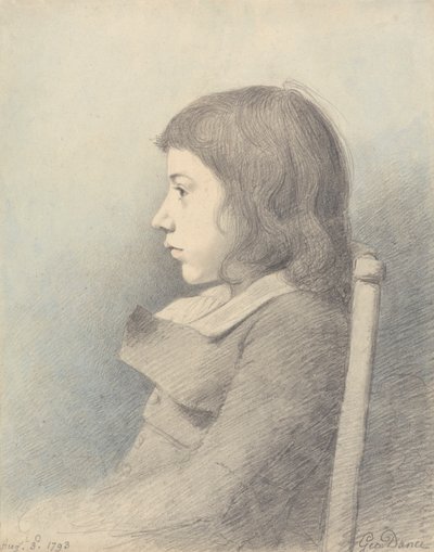 Portret van een jongen door George Dance