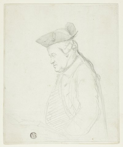 Portret van een halve lengte van George Michael Moser door George Dance II