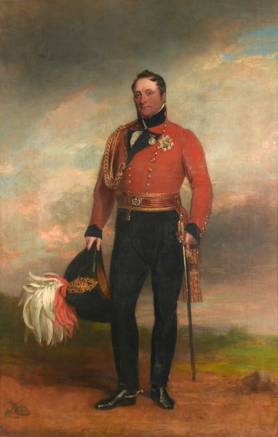 Luitenant-generaal Rowland, Lord Hill door George Dawe