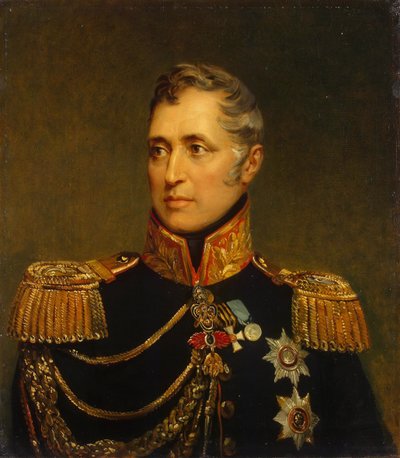Portret van Graaf Carlo Pozzo di Borgo, ca. 1828 door George Dawe