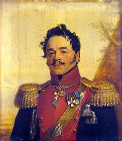 Portret van graaf Nikolai Grigoryevich Shcherbatov door George Dawe