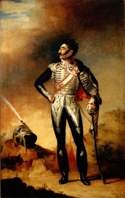 Portret van Prins Valerian Grigoryevich Madatov 1782-1829 door George Dawe