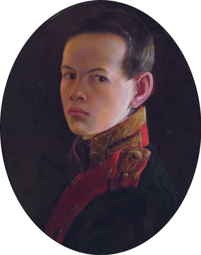 Portret van kroonprins Alexander Nikolayevich door George Dawe