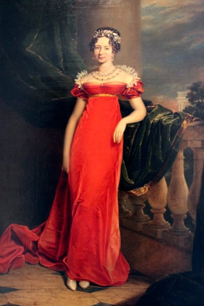 Portret van de Groothertogin Maria Pavlovna door George Dawe