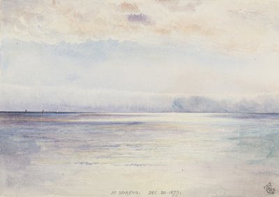 In San Remo, 30 december 1877 door George Douglas Tinling