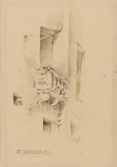 In San Remo, 3 januari 1878 door George Douglas Tinling