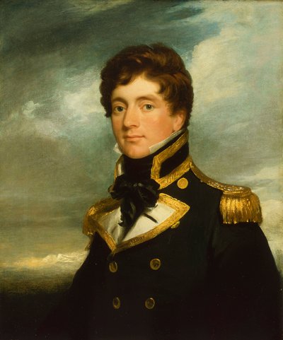Kapitein Frederick William Beechey (1796-1856), c.1822 door George Duncan Beechey