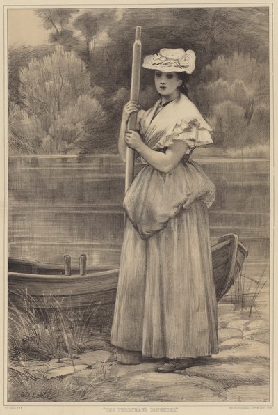 De Dochter van de Veerman door George Dunlop Leslie