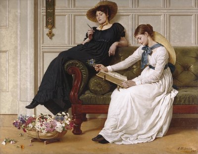 De Taal van Bloemen door George Dunlop Leslie