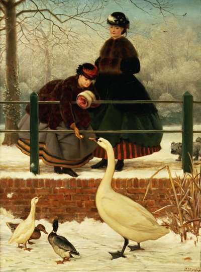 Onbekend schilderij door George Dunlop Leslie