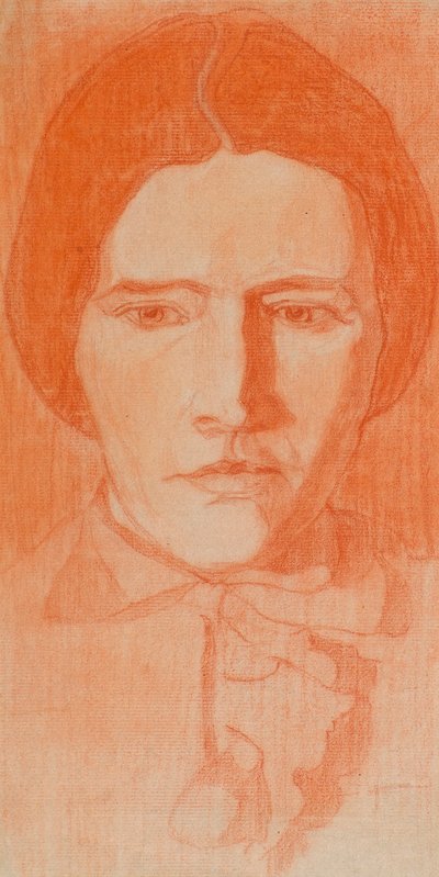 Portret van de Moeder van de Kunstenaar door George Dutch Davidson
