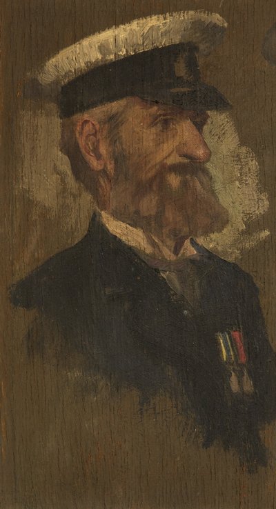 Portret van E. Gillard, R. Bgde. door George Edmund Butler