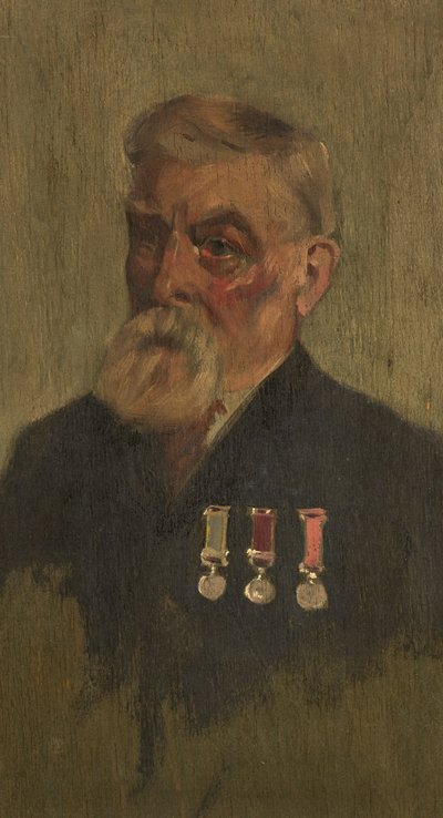 Portret van J. C. Milton, 3e, ca. 1920 door George Edmund Butler