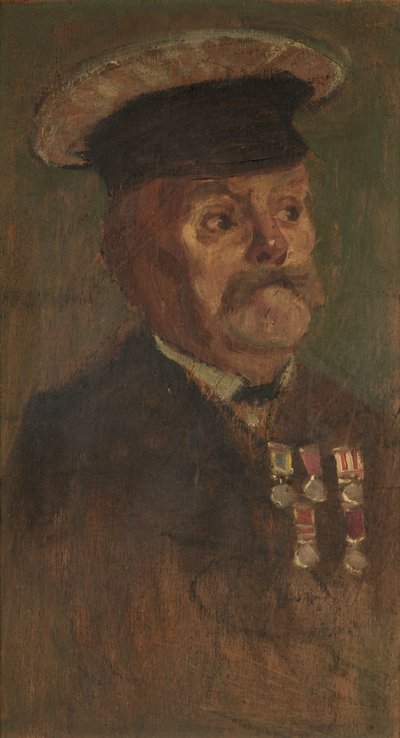 Portret van J. Lennon, R.A., c. 1920 door George Edmund Butler