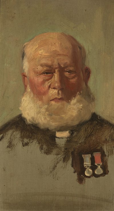 Portret van J. Summers, R.N. door George Edmund Butler
