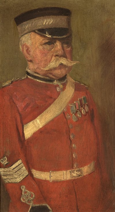 Portret van Jas George, R.N. & 3rd door George Edmund Butler