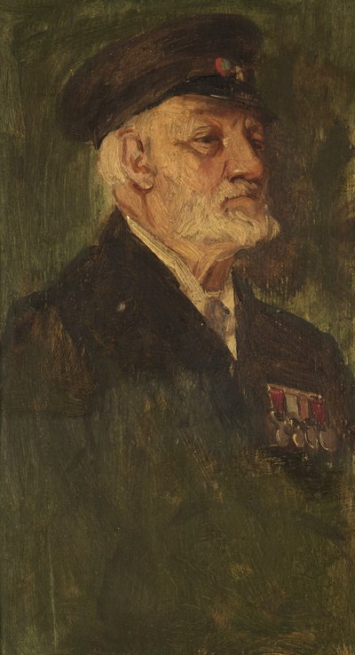 Portret van R. H. Collins, 28e, ca. 1920 door George Edmund Butler