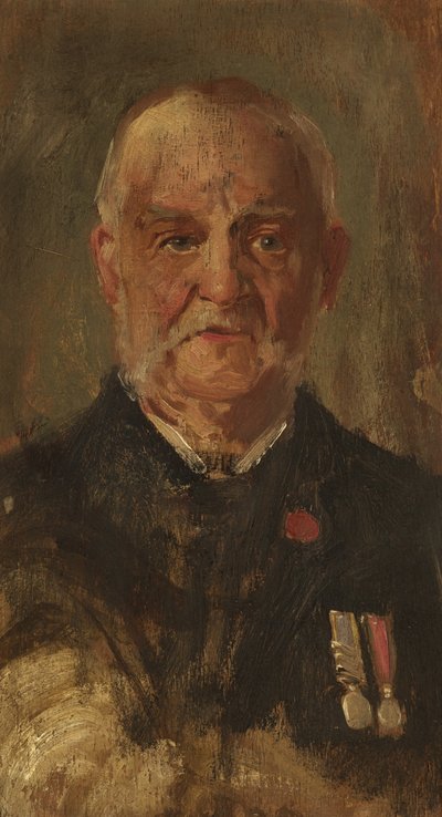 Portret van W. Porter, R.M.L.I., c.1920 door George Edmund Butler