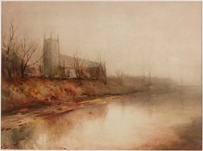 Herfst - Hurworth on Tees door George Edward Horton
